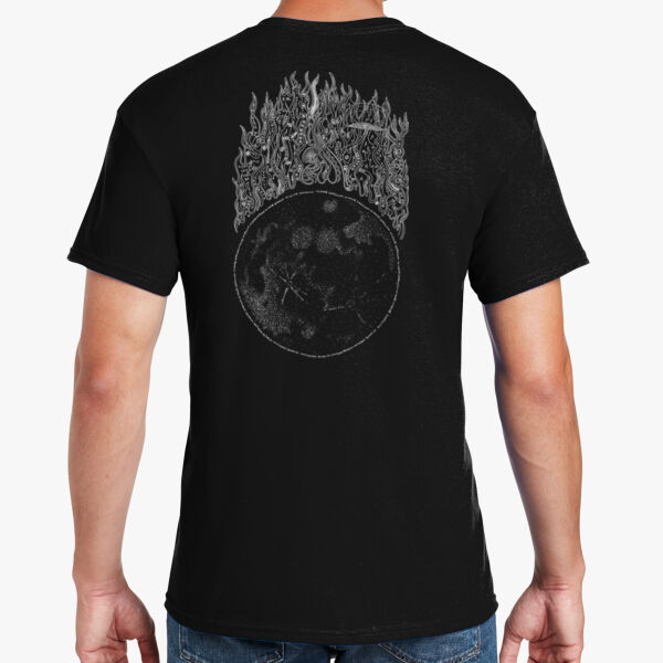 DryBlend ® 50 Cotton/50 T-Shirt w/ Moon on Back Thumbnail